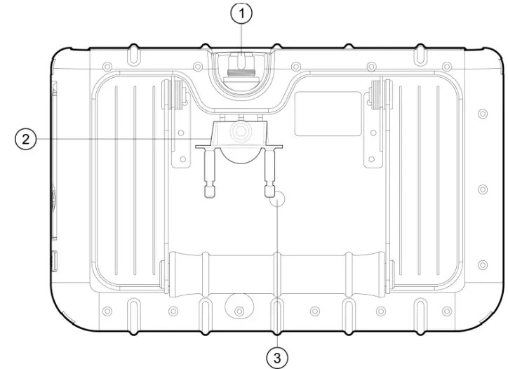 PCE-VE 1000 Videoscope - Back