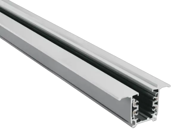one LIGHT 40003R Aluminium 3m Recessed Track