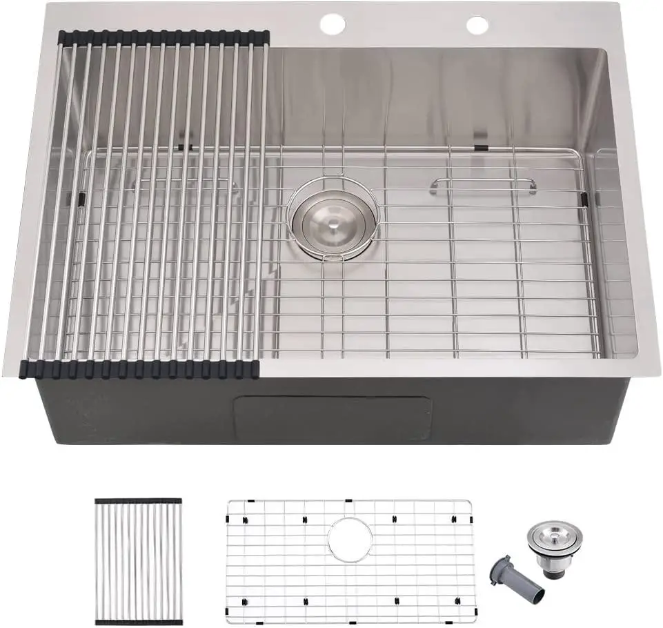 Proox Prsdsrx3011bn 30 Inch Stainless Steel Kitchen Sink Owner's Manual