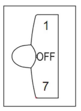 Adjusting the temperature