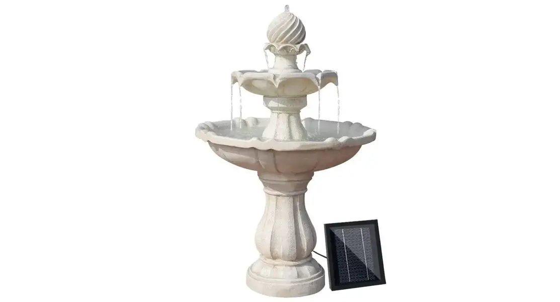 Xbrand Am-243-8383 Classic Two Tiered Solar Fountain Instruction Manual