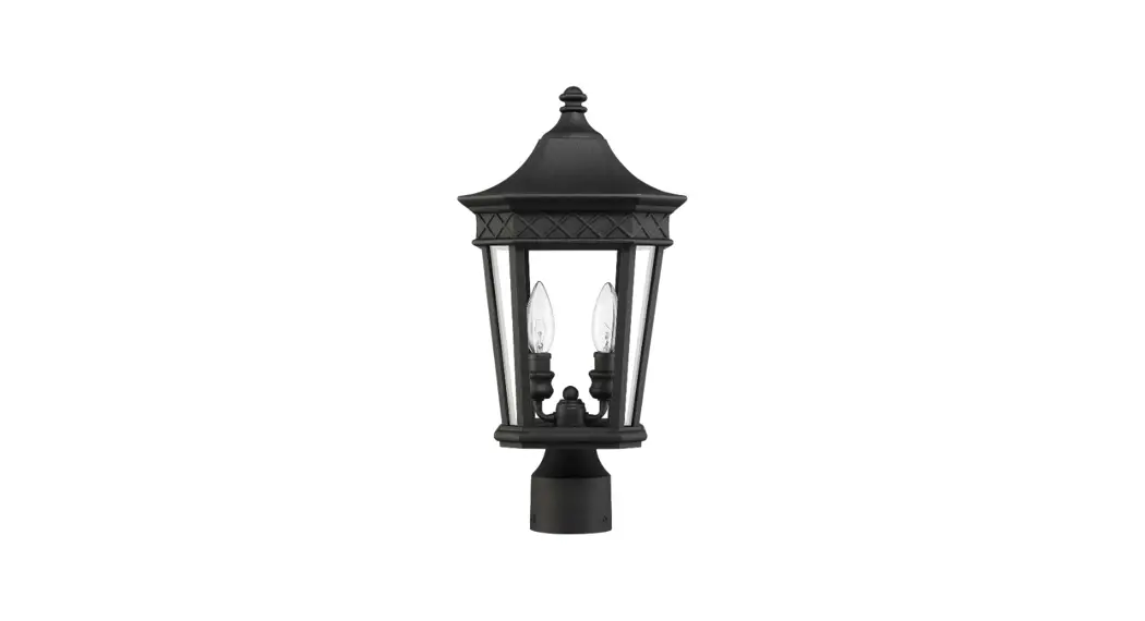 Signature Hardware 440649 Black Outdoor Wall Light Owner's Manual