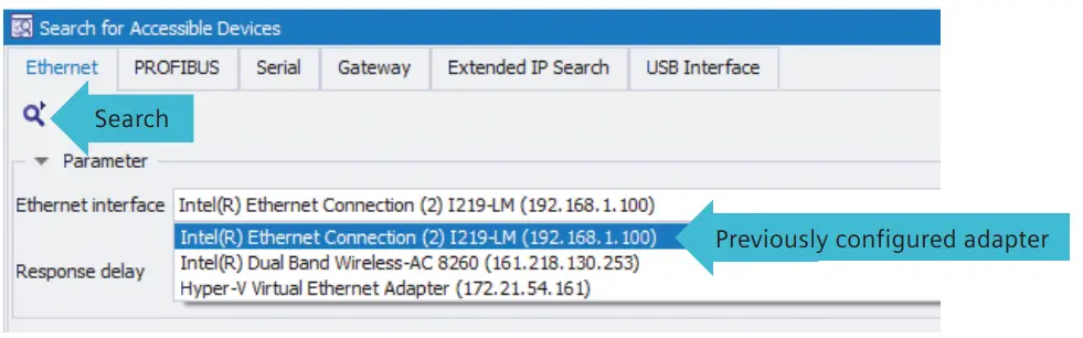How to configure a new COM35 with powerconfig