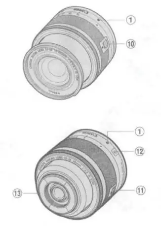 Canon CT1-B076-B Interchangeable Lens - Detaching a Lens