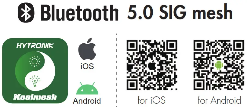 HYTRONIK HBEM8200D F Dali-to-Bluetooth Converter, Translator Module - QR cote