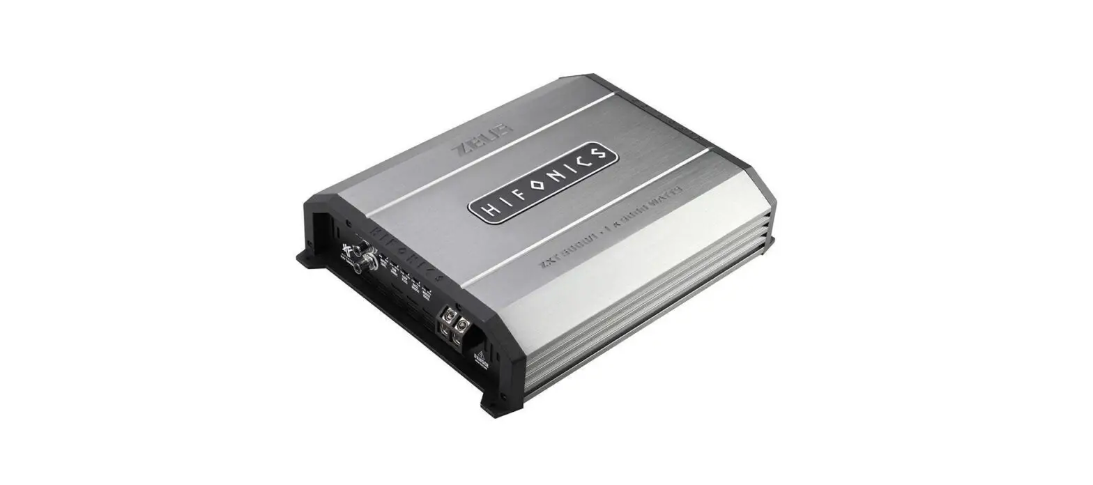 Hifonics Zxt5000/1 Digital Ultra Class D Mono Amplifier User Manual