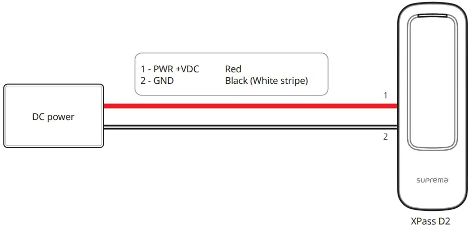 suprema XPass D2 Compact Outdoor RFID Reader - fig 10