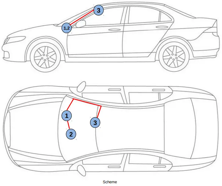 KUFATEC 40148 FISTUNE DAB DAB Integration Vehicles - Scheme