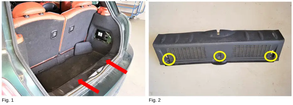 KUFATEC 40148 FISTUNE DAB DAB Integration Vehicles - assembly lever