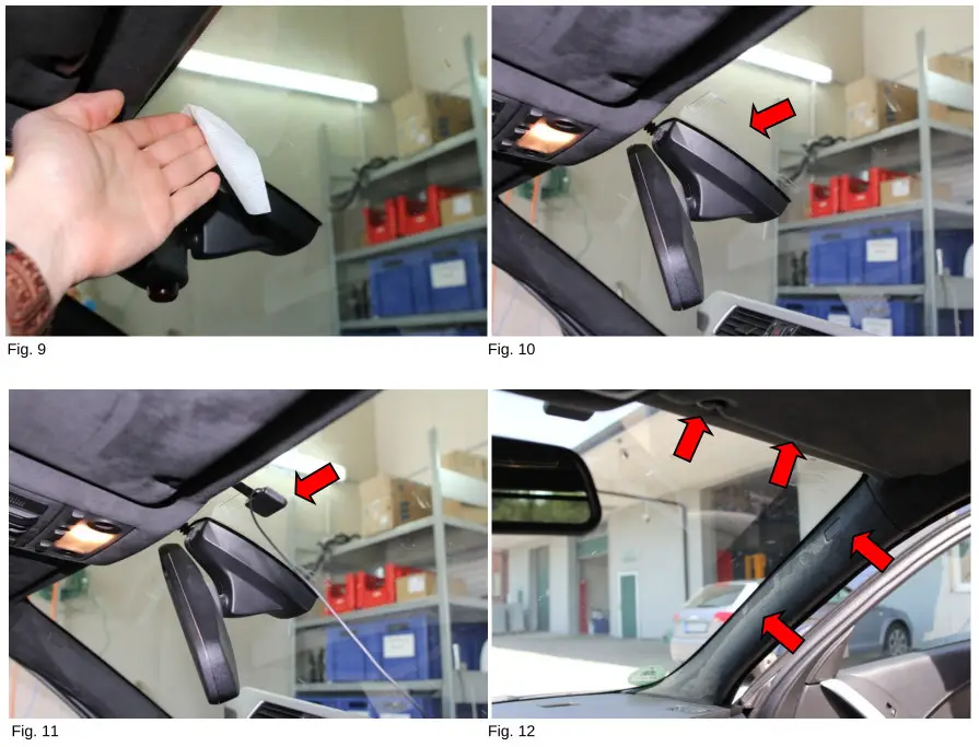 KUFATEC 40148 FISTUNE DAB DAB Integration Vehicles - glove compartment