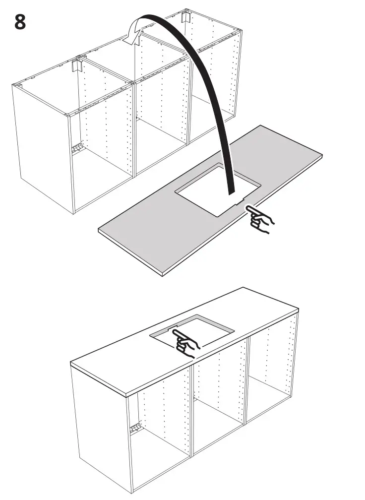 IKEA VRESJON Stainless Steel Sink Instruction 11