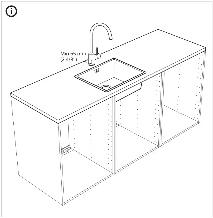 IKEA VRESJON Stainless Steel Sink Instruction 14