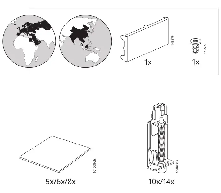 IKEA VRESJON Stainless Steel Sink Instruction 2