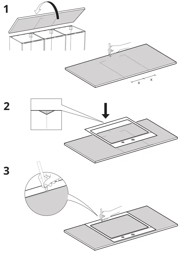 IKEA VRESJON Stainless Steel Sink Instruction 5