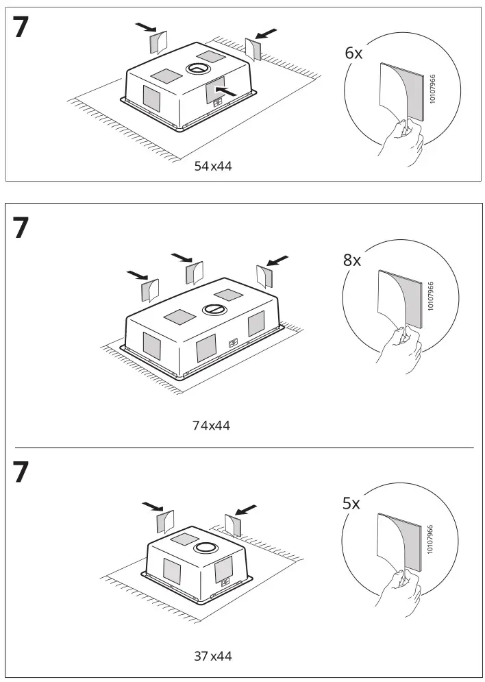 IKEA VRESJON Stainless Steel Sink Instruction 9
