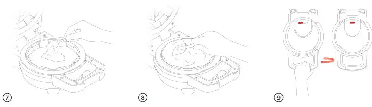 CHEFMAN RJ04-S5 Belgian Deep Stuffed Waffle Maker-FIG4