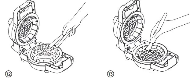 CHEFMAN RJ04-S5 Belgian Deep Stuffed Waffle Maker-FIG5