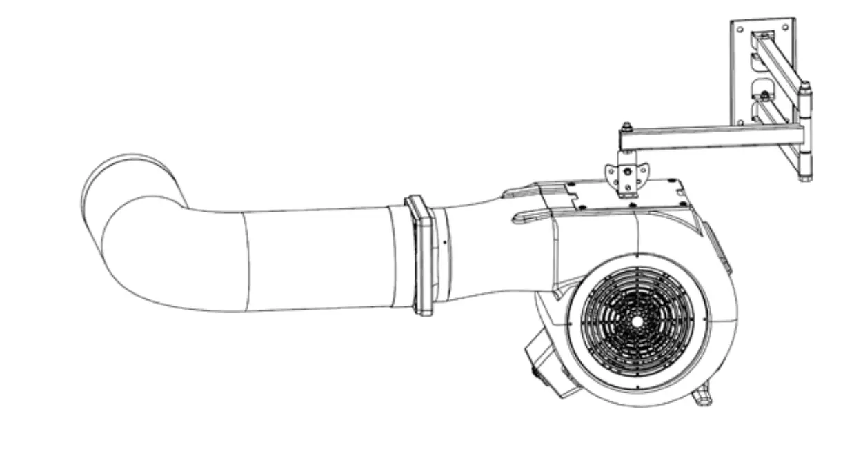 GLOBAL 293137 Loading Dock Fan