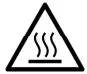 ROMMELSBACHER RR, TS Series Immersion Heaters Instruction Manual - Warning risk of fire icon