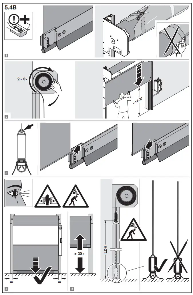 HOERMANN V 4020 SEL Alu R High Speed Door - Figure 11