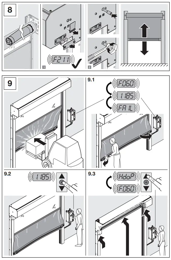 HOERMANN V 4020 SEL Alu R High Speed Door - Figure 14