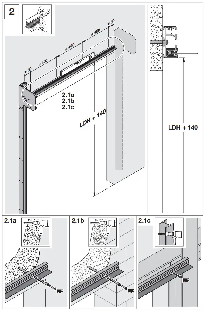 HOERMANN V 4020 SEL Alu R High Speed Door - Figure 3