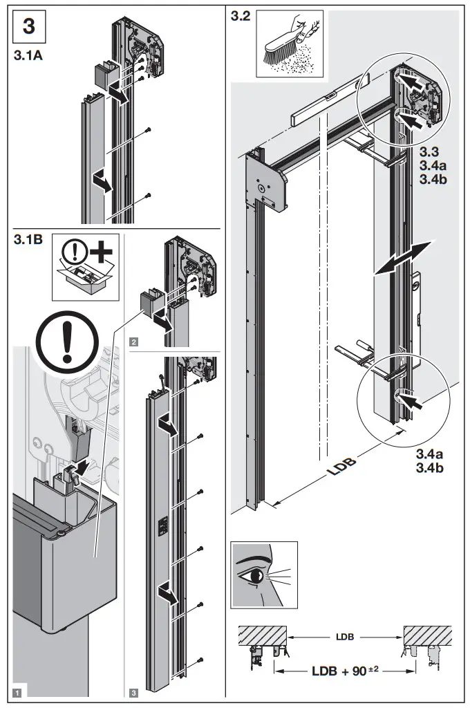 HOERMANN V 4020 SEL Alu R High Speed Door - Figure 4