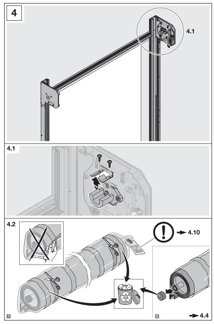 HOERMANN V 4020 SEL Alu R High Speed Door - Figure 6