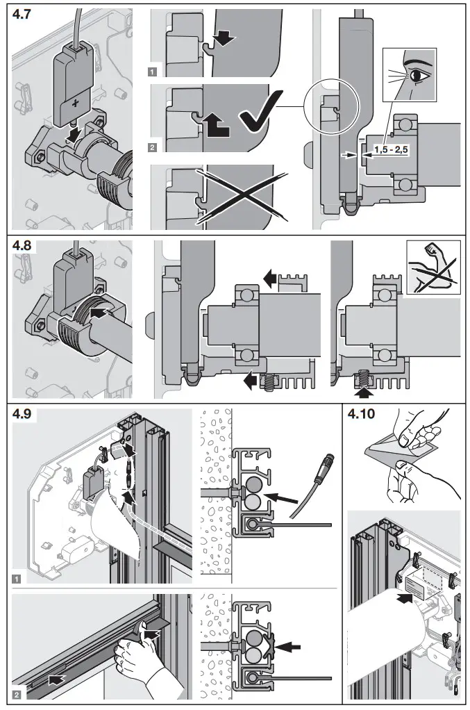 HOERMANN V 4020 SEL Alu R High Speed Door - Figure 8