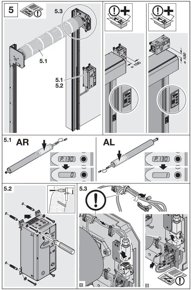 HOERMANN V 4020 SEL Alu R High Speed Door - Figure 9