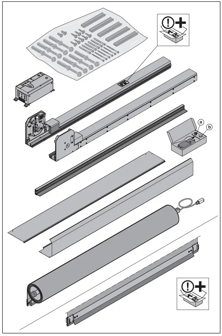 HOERMANN V 4020 SEL Alu R High Speed Door - Fitting
