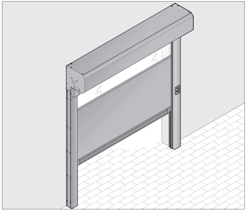 HOERMANN V 4020 SEL Alu R High Speed Door