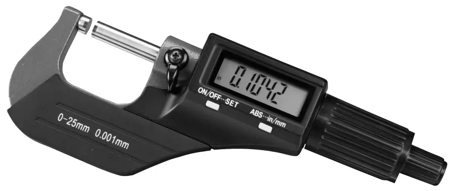 PITTSBURGH 63647 Digital Micrometer