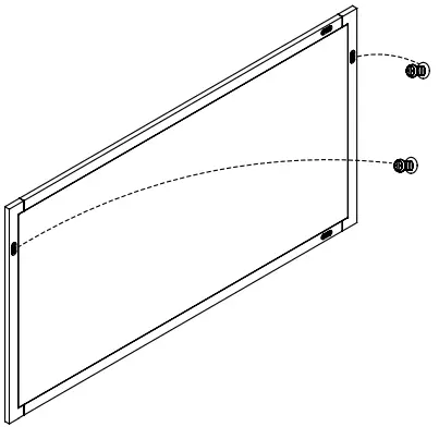 HOME DECORATORS COLLECTION BMR Kordite 60 Inch Mirror-fig6