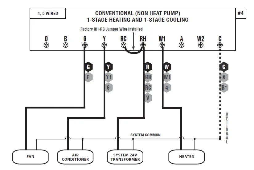 LUXPRO-P521U-PROGRAMMABLE-Non-Programmable-THERMOSTAT-Installation-Manual-FIG-7
