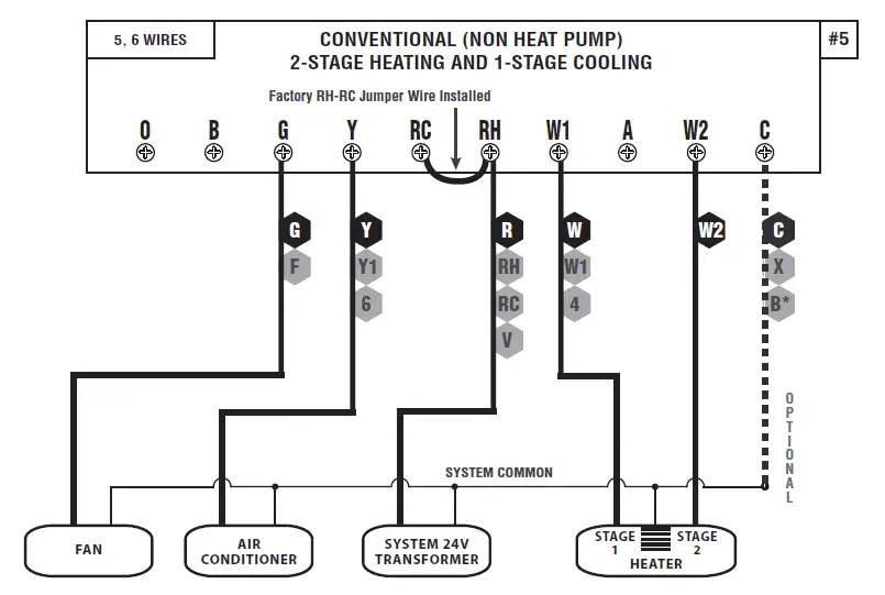 LUXPRO-P521U-PROGRAMMABLE-Non-Programmable-THERMOSTAT-Installation-Manual-FIG-8