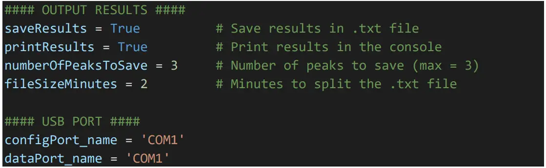 URADLSAWR20 Level Sensing Universal Radar - app 2
