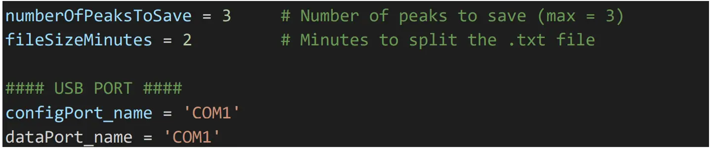 URADLSAWR20 Level Sensing Universal Radar - app 7