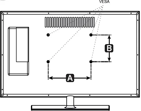 ricoo TS3811 Height-Adjustable Monitor Desk Mount 1