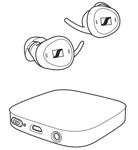 Sennheiser TVCE1-EB TV Clear Earbuds