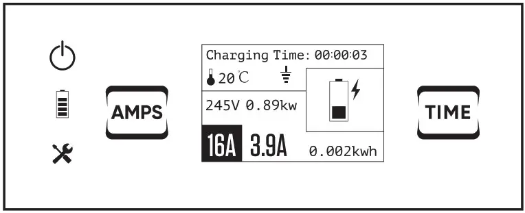 BLAUPUNKT P3PM2T2 Portable Charging Box - Explanation of the operating display and technical parameters 3