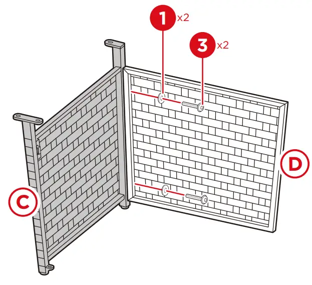 bcp SKY5672 SKY5673 28 Inch Wicker Fire Pit Table - fig4