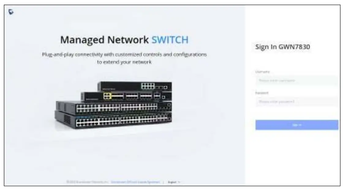 Login using the Web UI