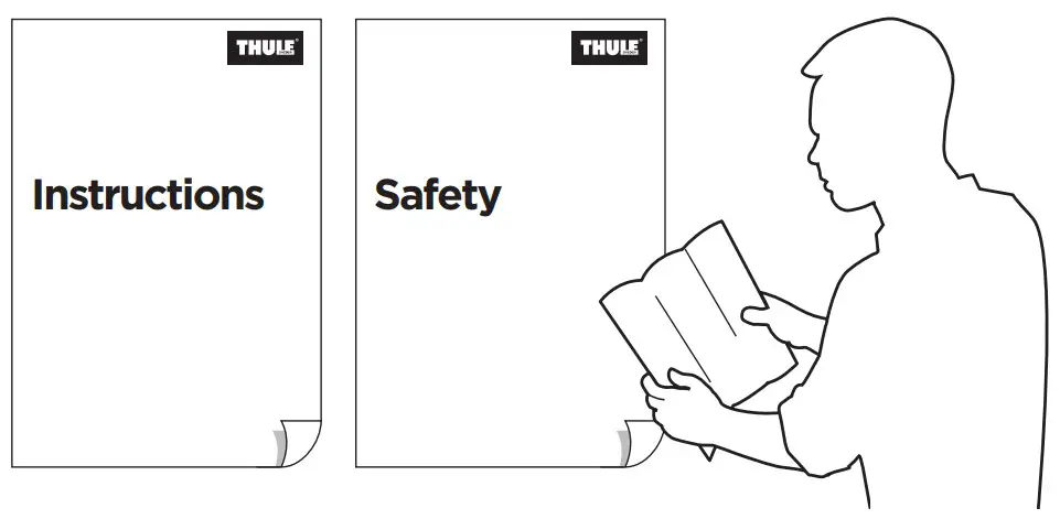 THULE 599 UpRide Bike Rack - figure 1