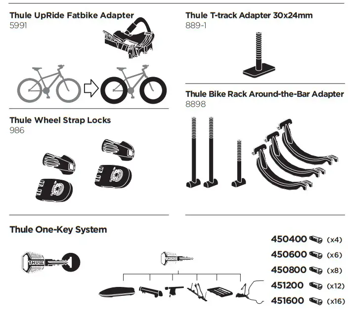 THULE 599 UpRide Bike Rack - figure 23