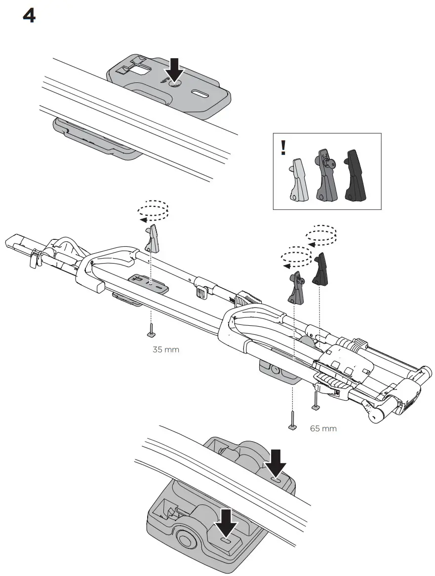 THULE 599 UpRide Bike Rack - figure 7