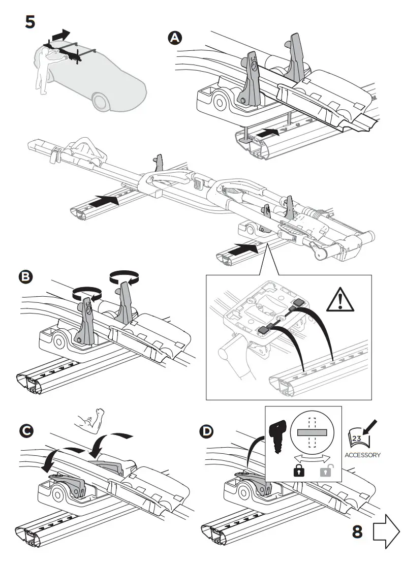 THULE 599 UpRide Bike Rack - figure 8
