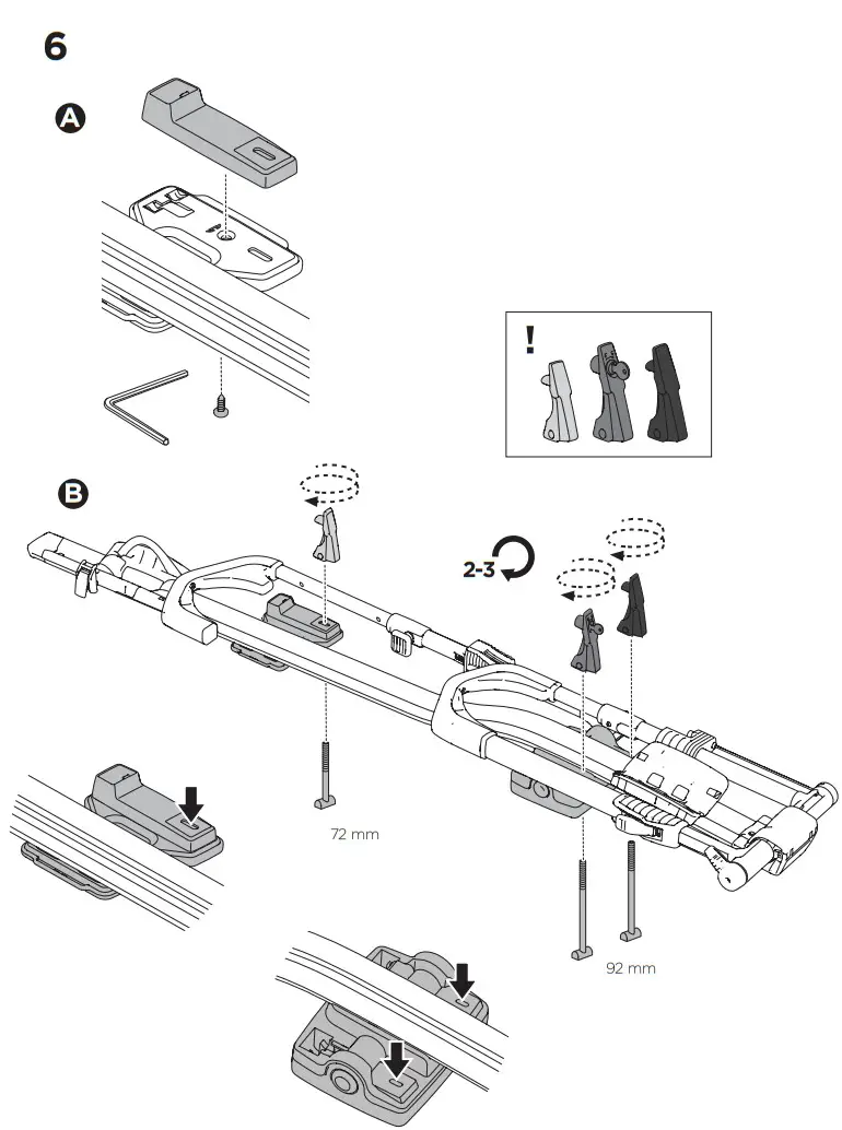 THULE 599 UpRide Bike Rack - figure 9