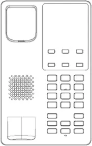 GRANDSTREAM NETWORKS GHP620W Grandstream Hotel IP Phone - b1