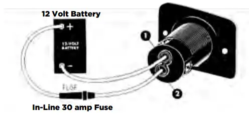Scotty 2106B High Performance Downrigger - Wiring